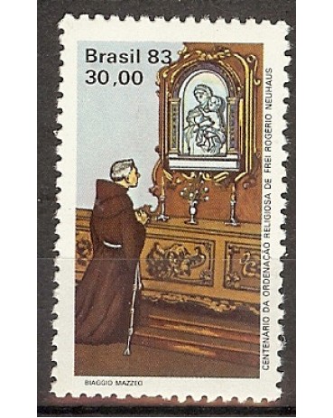 C1318  FREI  ROGÉRIO NEUHAUS - MINT 3535  - 1983