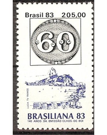C1336  EMISSÃO OLHOS-DE BOI - 60 RS mint 3543