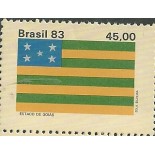 C1364  BANDEIRAS DOS ESTADOS - GOIÁS - MINT 3555