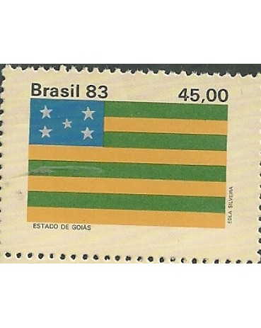 C1364  BANDEIRAS DOS ESTADOS - GOIÁS - MINT 3555