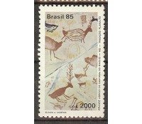 C1457  PINTURAS RUPESTRES - SANT. DO RIACHO  - 1985 - 3666 mint