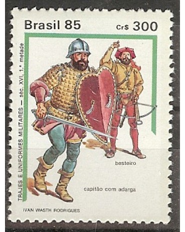 C1477 UNIFORMES MILITARES - SÉCULO XVI - Novo 3687