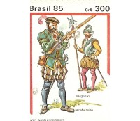 C1478  UNIFORMES MILITARES 1985  - SÉCULO XVI - MINT 3688