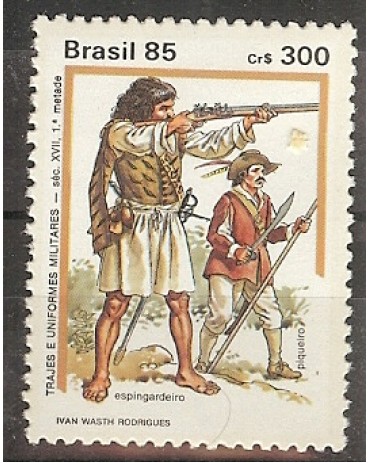 C1480  UNIFORMES MILITARES - SÉCULO XVII - mint 3689