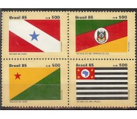 C1497/1500 BANDEIRAS DOS ESTADOS 1985 - 3711 Mint