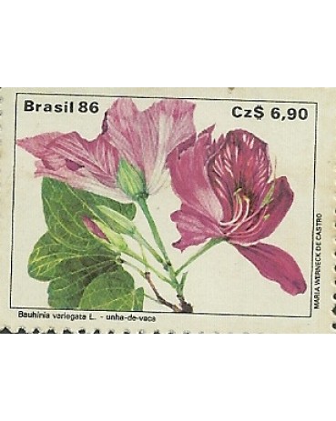 C1525 FLORA BRASILEIRA - UNHA-DE-VACA 3757 Mint
