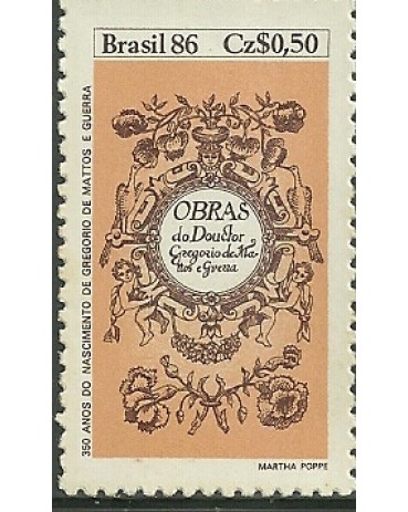 C1527 DIA DO LIVO  1986 MINT 3760