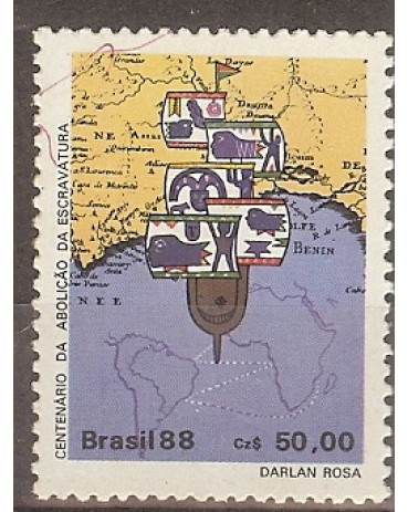 C1584  ABOLIÇÃO DA ESCRAVATURA - NAVIO NEGREIRO - N