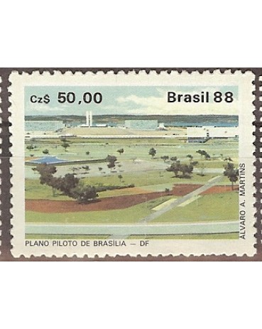 C1586  LUBRAPEX 88 - PLANO PILOTO - MINT 3859