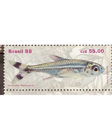 C1610   PEIXES DE ÁGUA DOCE - NEON VERDE - MINT - FC 3895