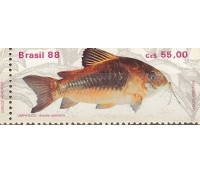 C1613   PEIXES DE ÁGUA DOCE -  LIMPA RUDO 1988  MINT 3901