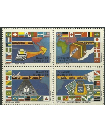 C1621/1624 20 ANOS ECT - CONJUNTO - Mint 3915