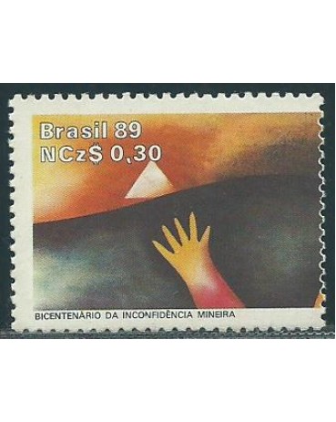 C1627   INCONFIDÊNCIA MINEIRA - MÃO SÍMBOLO - NOVO 3925  - 1989