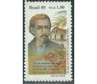 C1654 - DIA DO LIVRO - CASIMIRO DE ABREU  1989  NOVO 3968