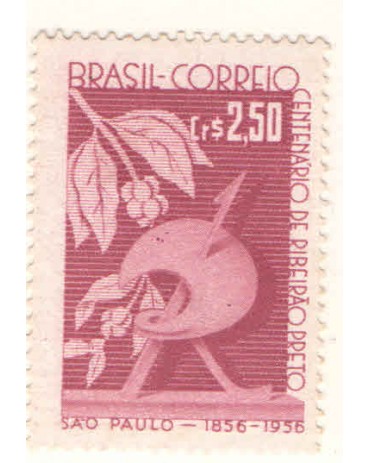 C400 - 100 ANOS DE RIBEIRÃO PRETO - MINT  4600 - 1956