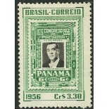 C384  - PRESIDENTES AMERICANOS NO PANAMÁ 1956 - MINT