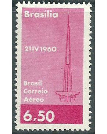 A095 - INAUGURAÇÃO DE BRASÍLIA - TORRE DE TV 1960 NOVO 4606