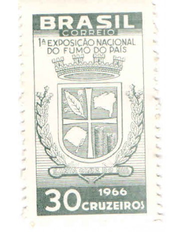 C556 - EXPOSIÇÃO DO FUMO - COM GOMA - MINT 4678 - 1966