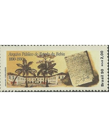 C1664 - ARQUIVO P. DA BAHIA -  MINT  4695  - 1990
