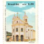 C1669 - IGREJA O.PRETO - MG - NOVO 4706 - 1990