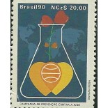 C1676 - PREV.CONTRA A AIDS 1990 MINT 4718