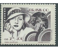 C1689  - CINEMA BRASILEIRO -  CARMEN SANTOS 1990 MINT 4736