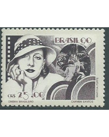 C1689  - CINEMA BRASILEIRO -  CARMEN SANTOS 1990 MINT 4736