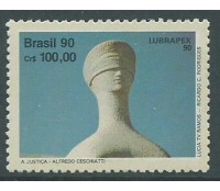 C1701 - LUBRAPEX 90  - A JUSTIÇA 1990  NOVO 4757