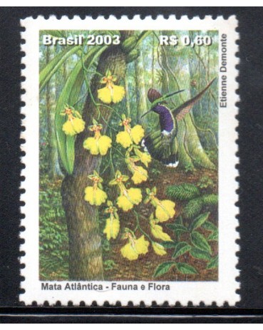 C2541 - 2003 - MATA ATLÂNTICA - FAUNA E FLORA -  MINT  4779