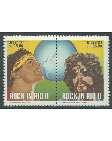 C1719/1720 - CAZUZA E RAUL SEIXAS 1991 MINT 4909