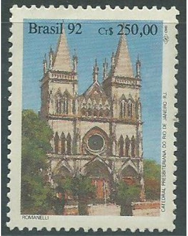 C1771 - ARQUITETURA RELIGIOSA - CATEDRAL - RJ - MINT 5031  -  1992