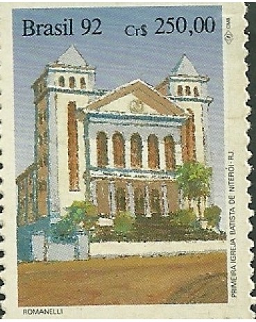 C1772 - ARQUITETURA RELIGIOSA - IGREJA BATISTA - NOVO 5034  - 1992