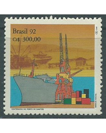 C1775 - PORTO DE SANTOS - MINT 5039  - 1992