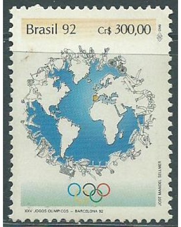 C1786 - XXV JOGOS O.BARCELONA 92 - NOVO 5053 - 1992