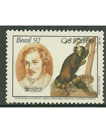 C1796  - EXPEDIÇÃO LANGSDORFF - RUGENDAS 1992  MINT 5065