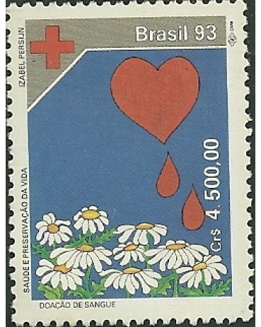 C1834 - PRESERVAÇÃO DA VIDA - CORAÇÃO - Mint 5126