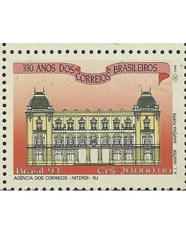 C1858  - 330 ANOS DOS CORREIOS -  AG.NITEROI - MINT  5159 1993