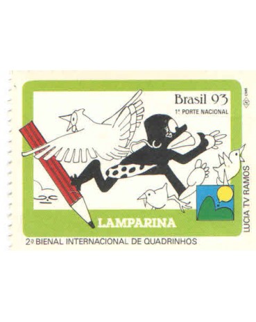 C1875 - BIENAL DE QUADRINHOS - LAMPARINA  - NOVO 5189 -  1993