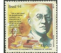C1915 - LITERATURA BRASILEIRA -  F. DE AZEVEDO  1994  NOVO 5246
