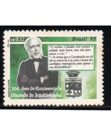 C1939 - PERSONALIDADES BRASILEIRAS - JEQUITINHONHA - MINT  5266 - 1995