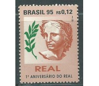 C1949 - 1995 1º ANIVERSÁRIO DO REAL 5273 Mint