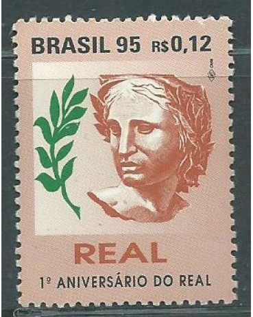 C1949 - 1995 1º ANIVERSÁRIO DO REAL 5273 Mint