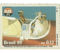 C1953 - REDUÇÃO DE ACIDENTES NAS ESTRADAS - CINTO 1995  MINT 5275 