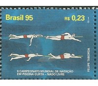 C1977  - CAMP. DE NATAÇÃO  - NADO LIVRE - MINT 5287 1995