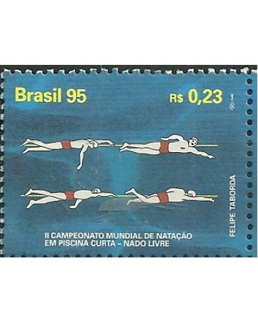 C1977  - CAMP. DE NATAÇÃO  - NADO LIVRE - MINT 5287 1995