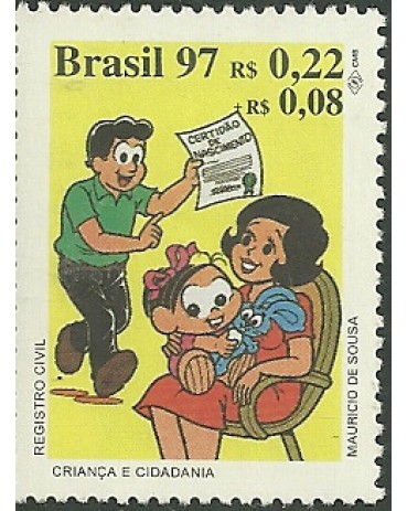 C2058 - CRIANÇA E CIDADANIA - REGISTRO CIVIL - MINT  FC05366