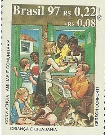 C2063 - CRIANÇA E CIDADANIA - CONVIVÊNCIA - MINT  FC05376