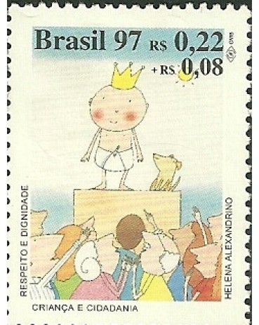 C2065 - CRIANÇA E CIDADANIA - RESPEITO - MINT  FC05380