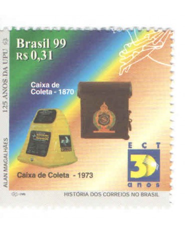 C2190 - HISTÓRIA DOS CORREIOS - CAIXA DE COLETAS - MINT 5426