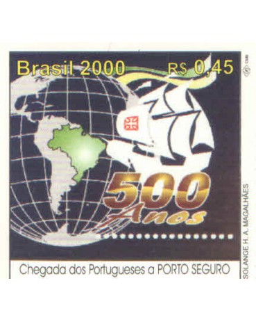 C2274 500 ANOS DESC.DO BRASIL - CHEGADA A PORTO SEGURO 8153 Mint